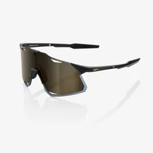 100% HYPERCRAFT® Sport Sunglasses - (Matte Black/Gold Mirror)