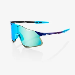 100% HYPERCRAFT Sport Sunglasses - (Matte Metallic Into the Fade/Blue Topaz Multilayer Mirror Lens)
