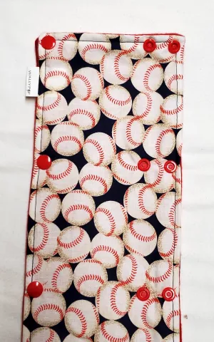 32" Baseball WIDE Cord Keeper, Insulated.  Ready to Ship.