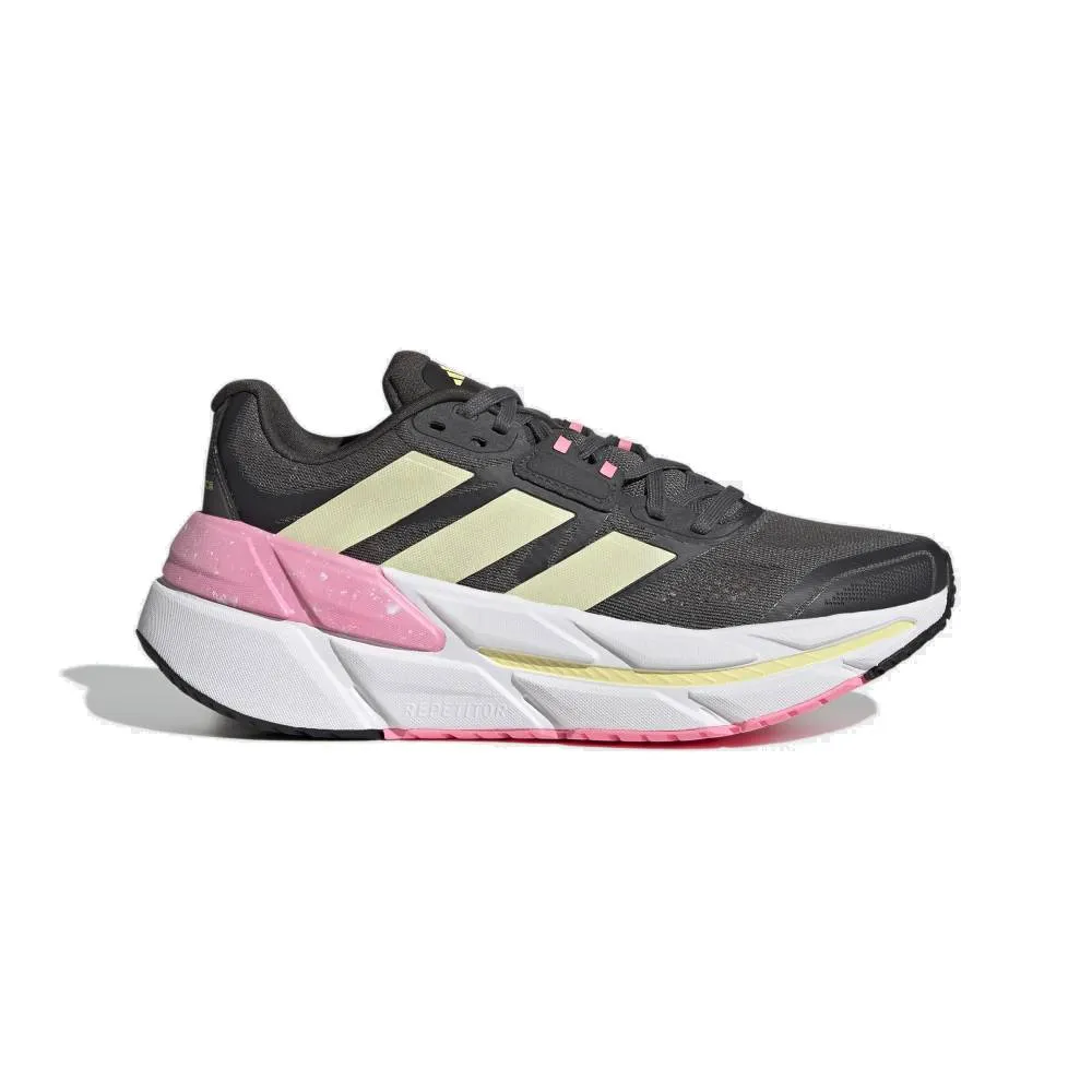 Adidas Adistar CS Women's Running Shoes, Grey Five/Almost Yellow/Beam Pink