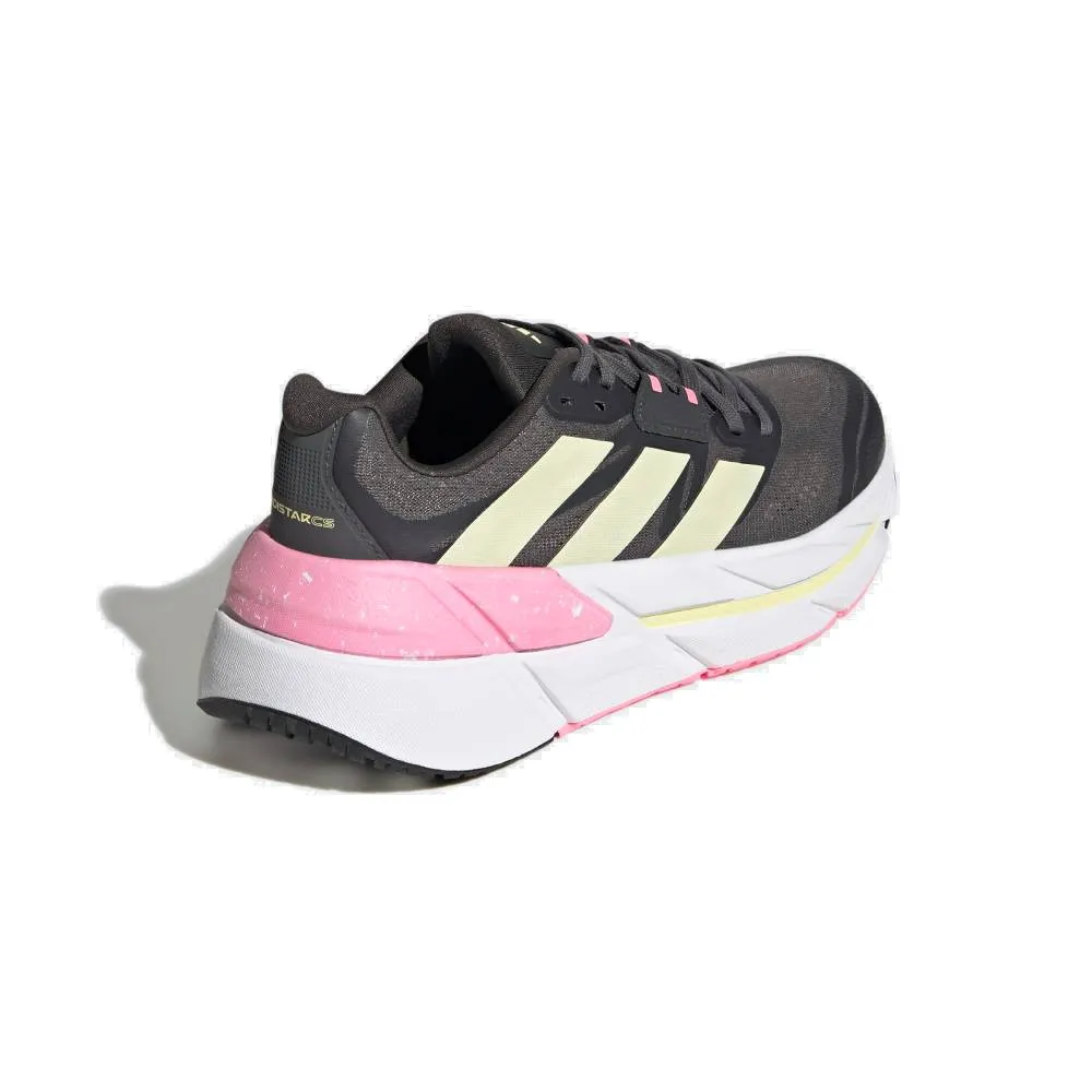 Adidas Adistar CS Women's Running Shoes, Grey Five/Almost Yellow/Beam Pink