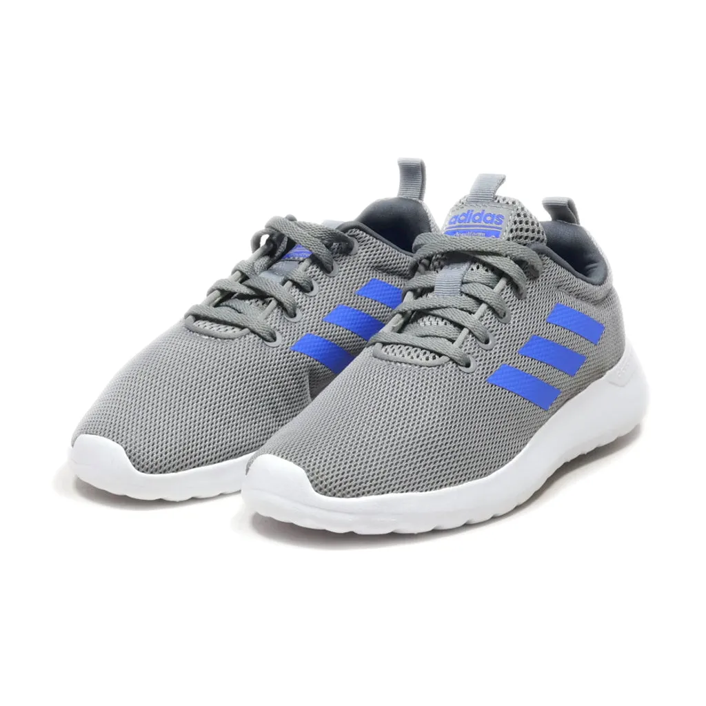 Adidas Lite Racer Sport Shoes Fabric Grey Colour For Kids