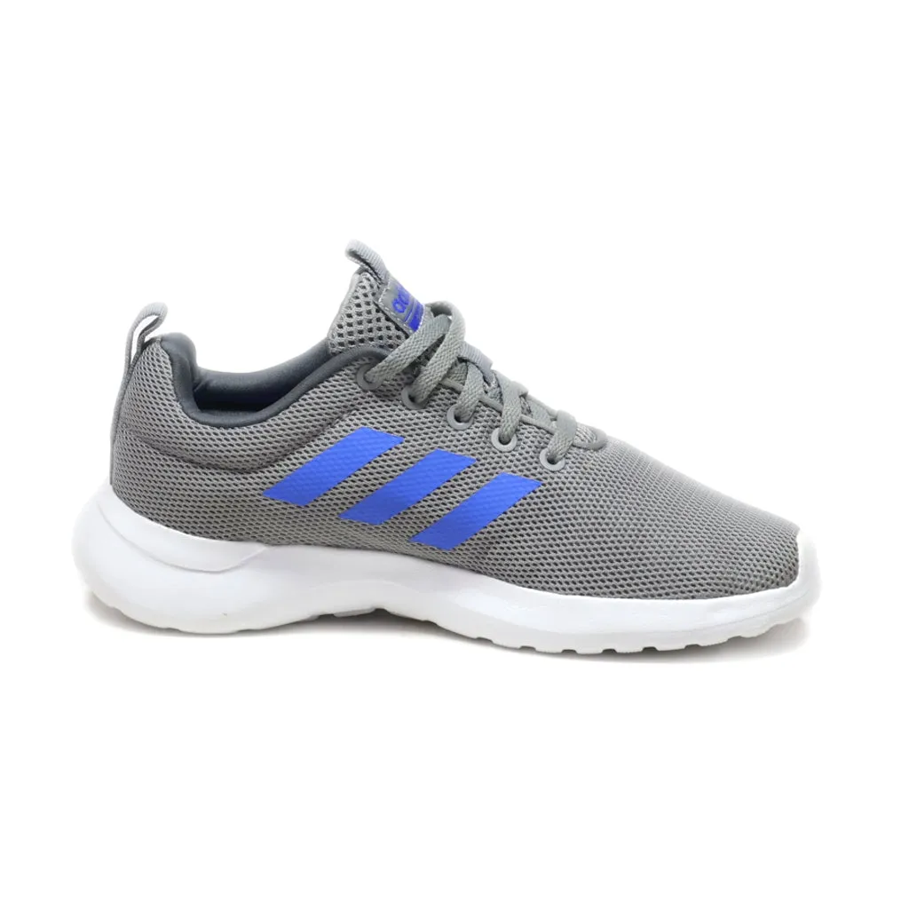 Adidas Lite Racer Sport Shoes Fabric Grey Colour For Kids