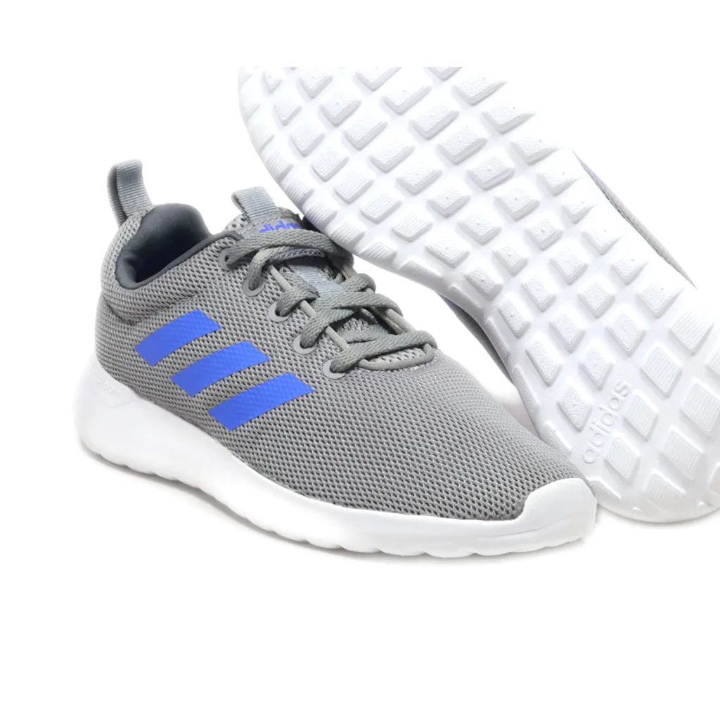 Adidas Lite Racer Sport Shoes Fabric Grey Colour For Kids