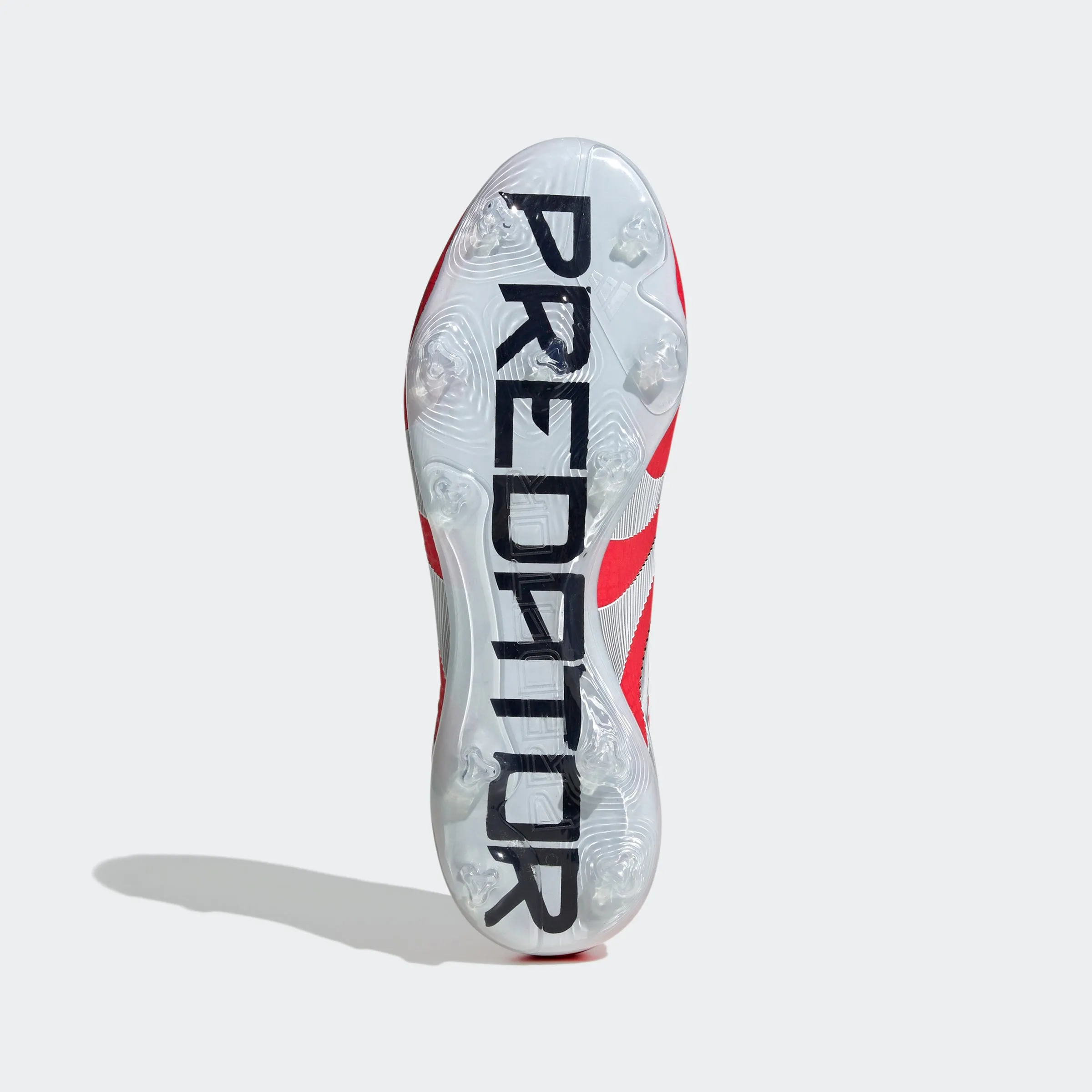 adidas Predator Pro Firm Ground Boots | Lucid Red-Cloud White | Men's