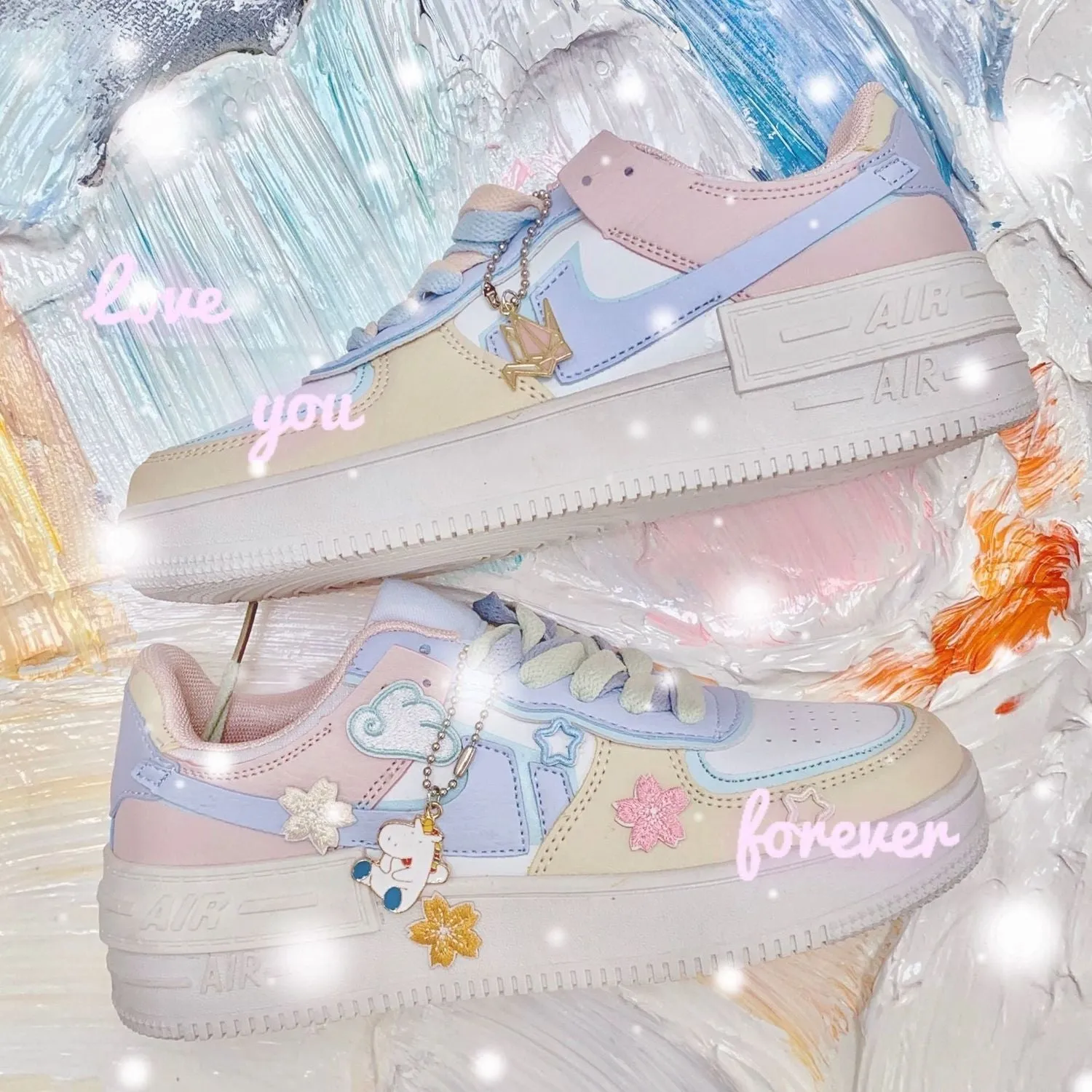 Amozae Women's Casual Running Shoes for Breathable Platform Spring Shoes Chaussures Peach Cherry Pink Ring White Blue Low-top