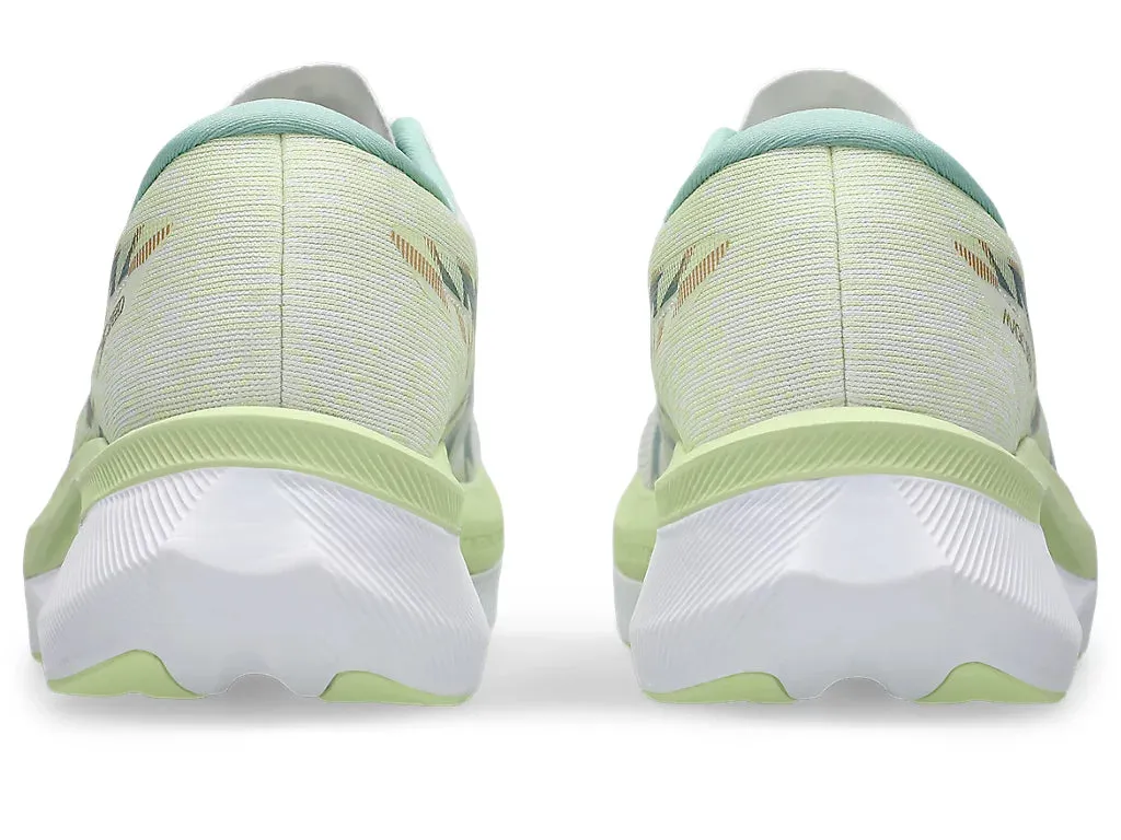 Asics Women's MAGIC SPEED 4 Running Shoes in White/Celadon