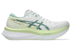 Asics Women's MAGIC SPEED 4 Running Shoes in White/Celadon