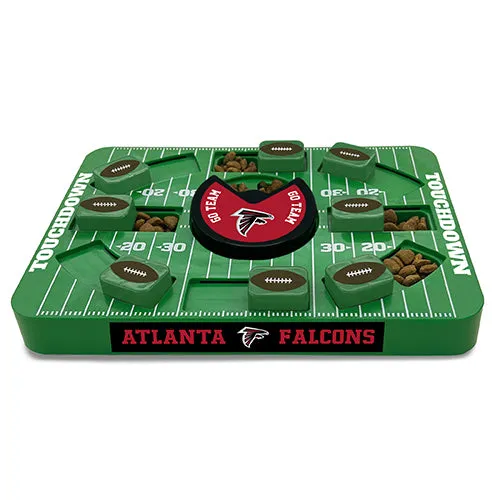 Atlanta Falcons Interactive Puzzle Treat Toy - Large