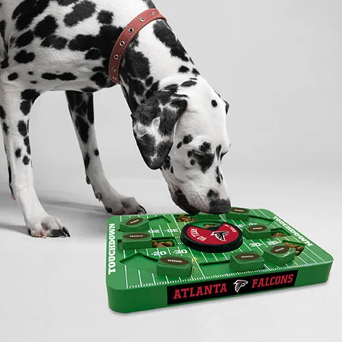 Atlanta Falcons Interactive Puzzle Treat Toy - Large