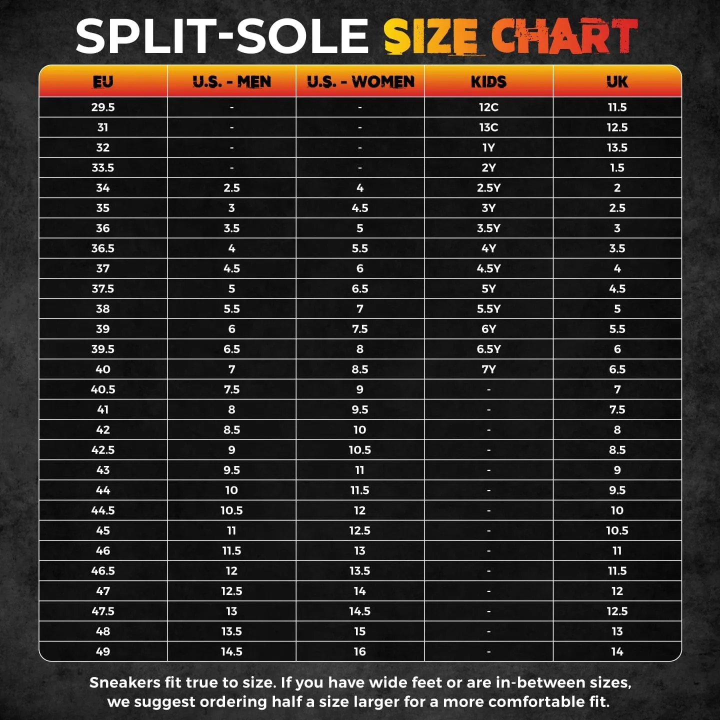 Black | Split-sole (Collective)