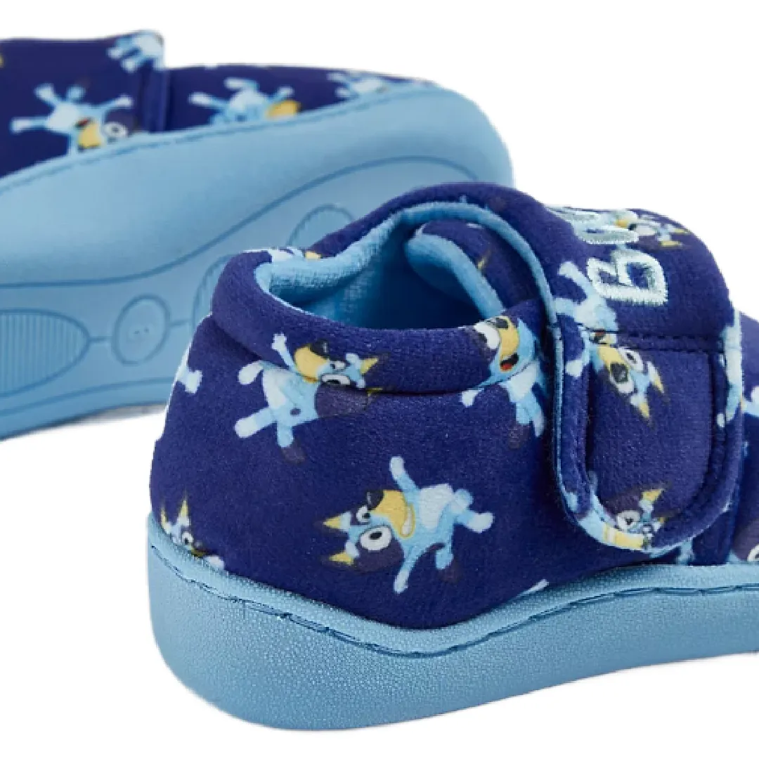 BLUEY Navy Slippers