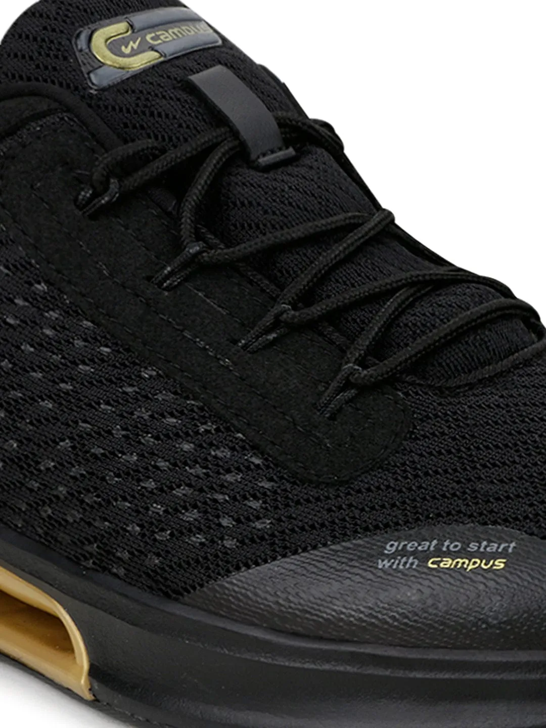 BRAT Black Men's Running Shoes