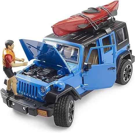 Bruder Jeep Wranger Rubicon with Kayak