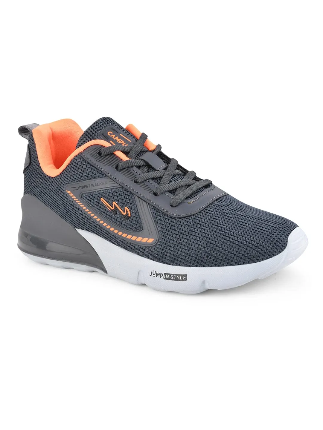 CAMP-BEAST JR Grey Child Running Shoes
