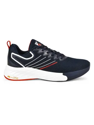 CAMP-GRAIN Navy Men's Running Shoes