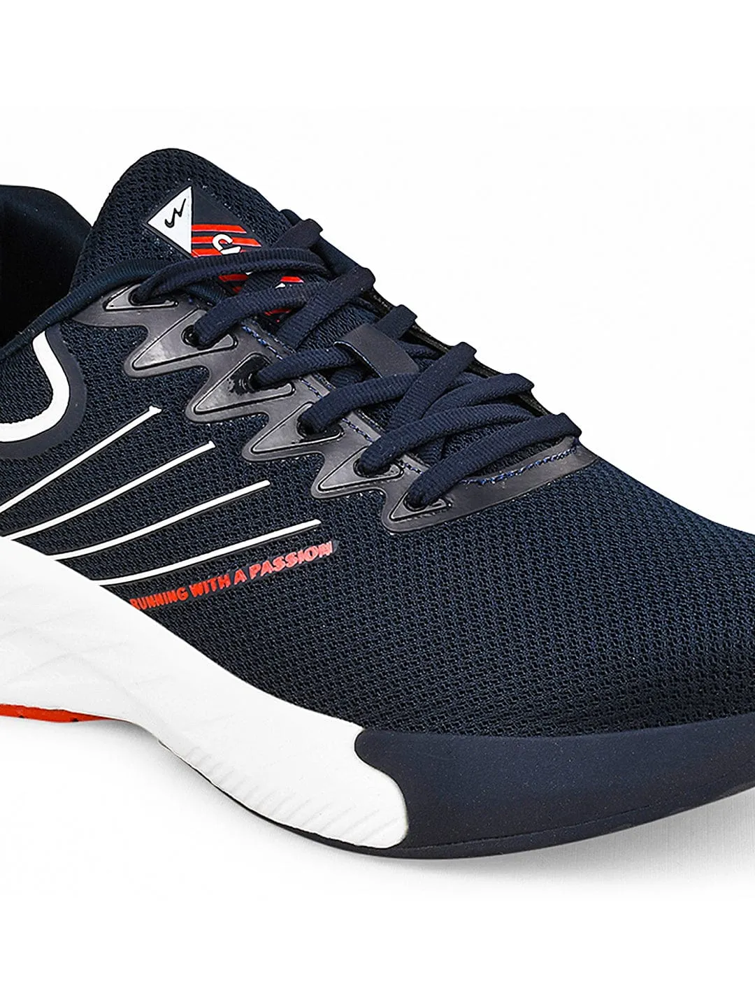 CAMP-GRAIN Navy Men's Running Shoes