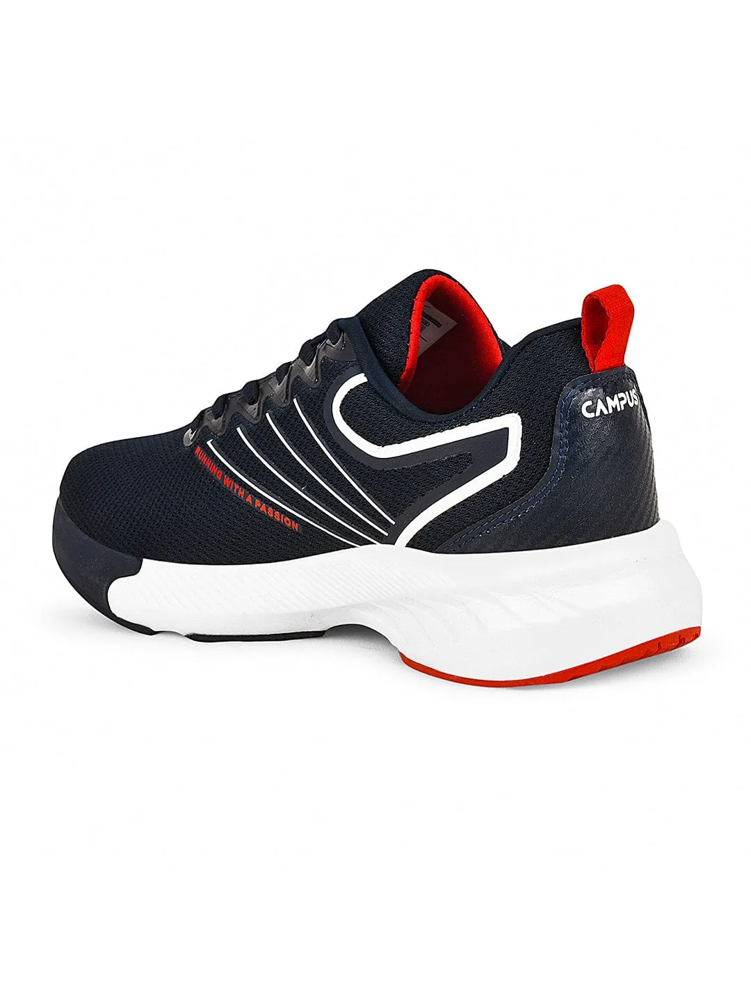 CAMP-GRAIN Navy Men's Running Shoes