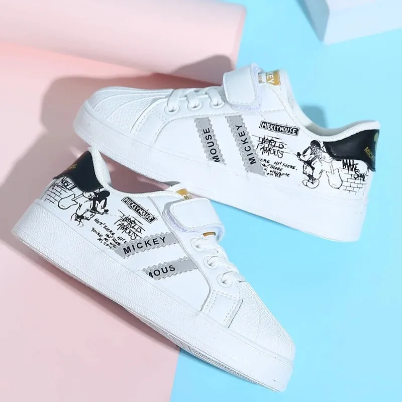 Casual Mickey Mouse Mesh Shoes