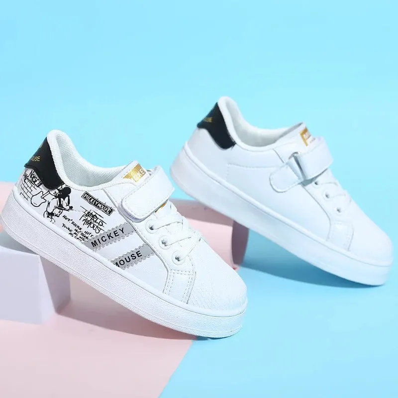 Casual Mickey Mouse Mesh Shoes