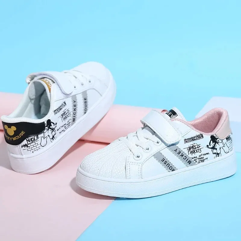 Casual Mickey Mouse Mesh Shoes