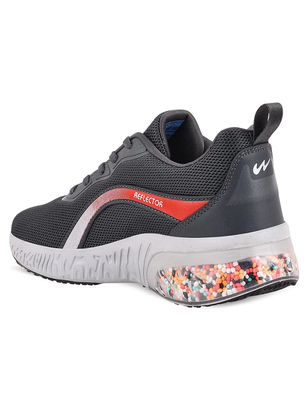 CLAY-CHILD Grey Running Shoes
