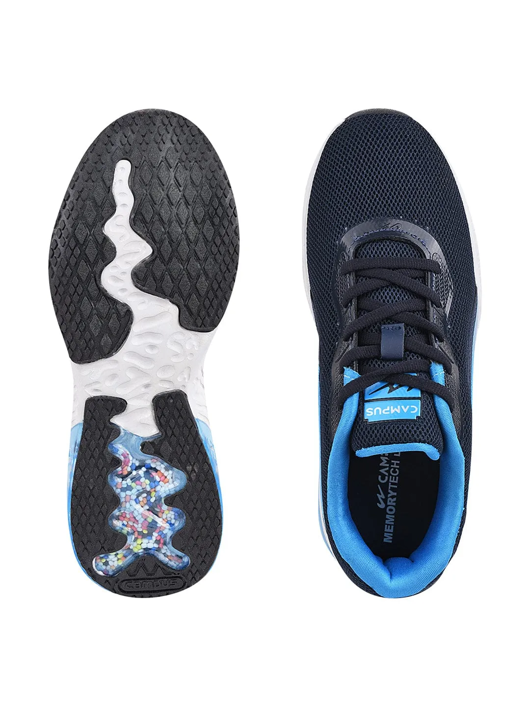 CLAY-CHILD Navy Running Shoes