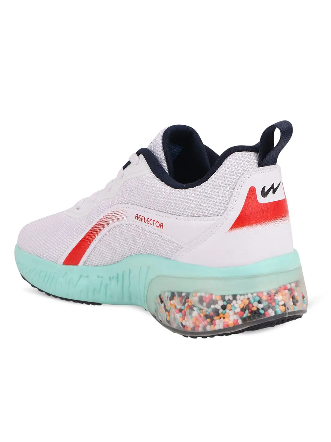 CLAY-CHILD White Running Shoes