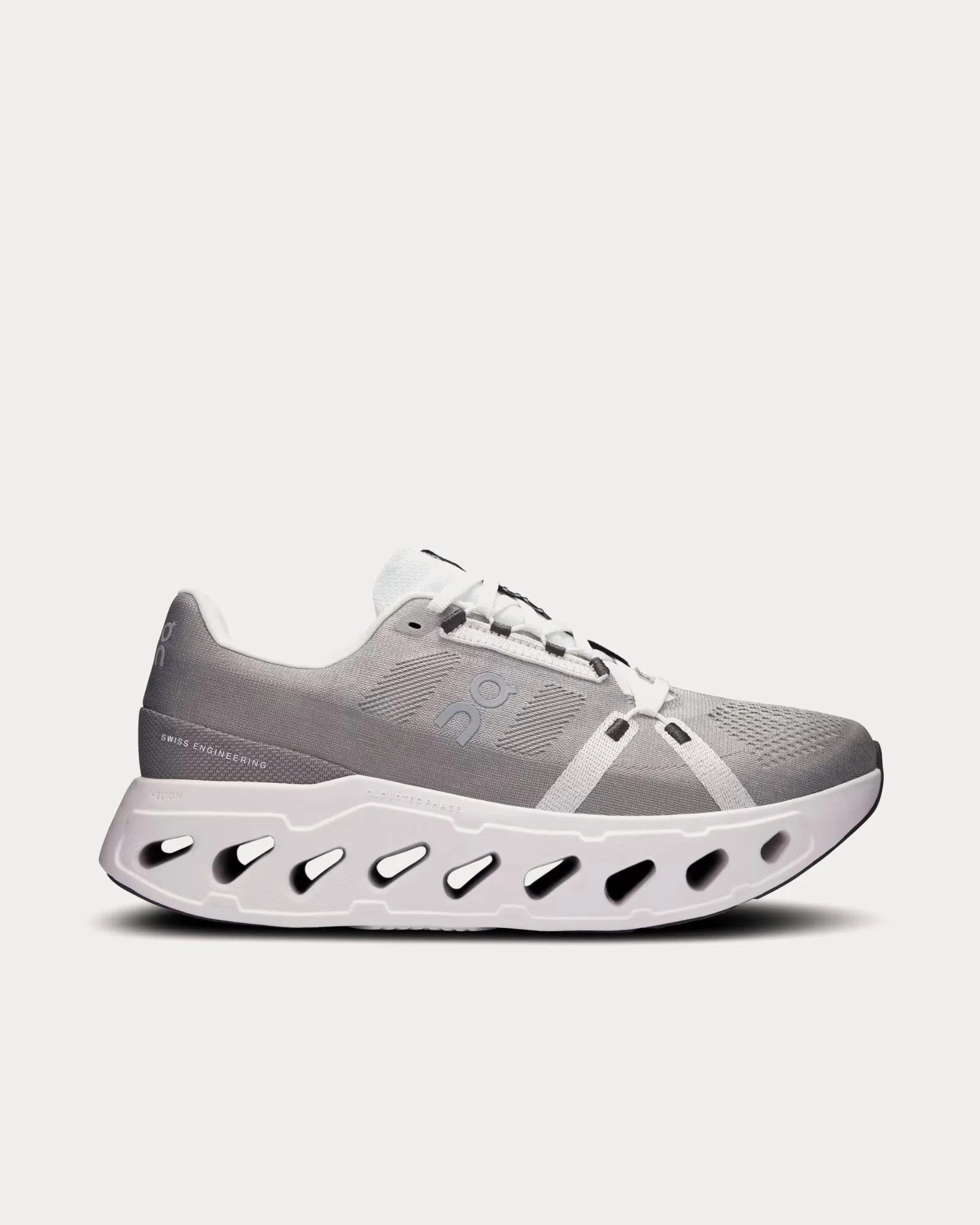 Cloudeclipse Alloy / White Running Shoes