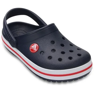 Crocband Clog - Sporty Slip-On with Bold Stripe, Croslite Foam, Pivoting Heel Strap, Lightweight, Water-Friendly, Breathable