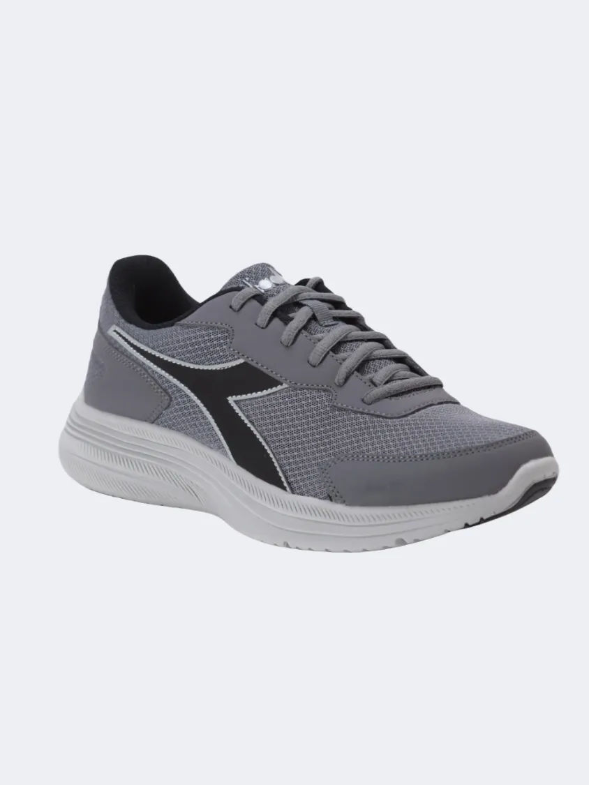 Diadora Eagle 7 Men Running Shoes Steel Grey/Silver