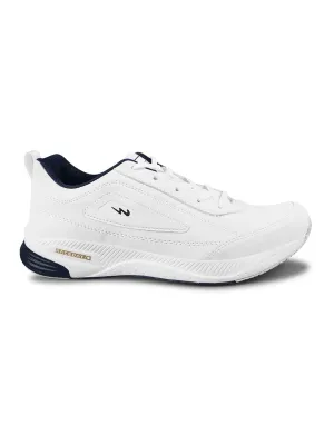 DUSK White Men's Running Shoes