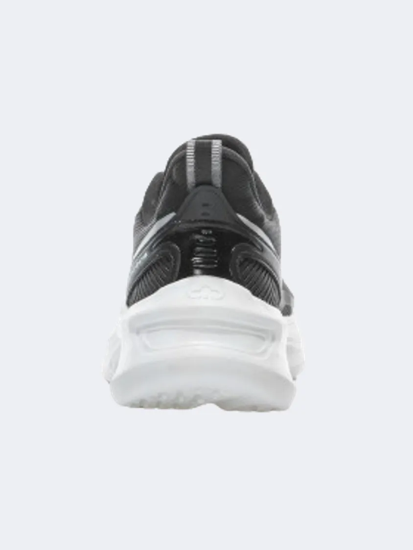 Erke Cushioning Men Running Shoes Black/Green