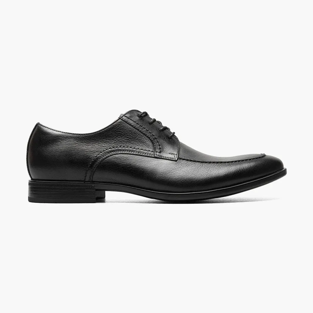 Florsheim Boys Zaffiro Black Lace Up Oxford Leather Dress Shoes