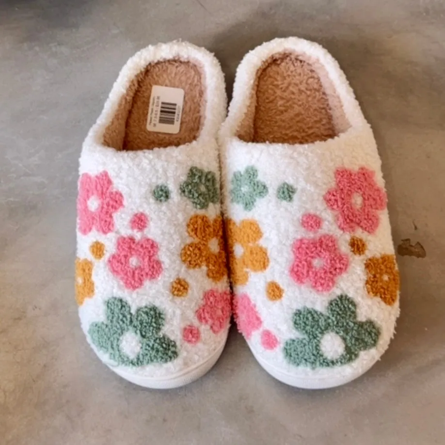 Flower Power Slippers
