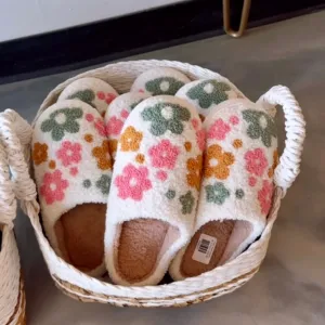 Flower Power Slippers