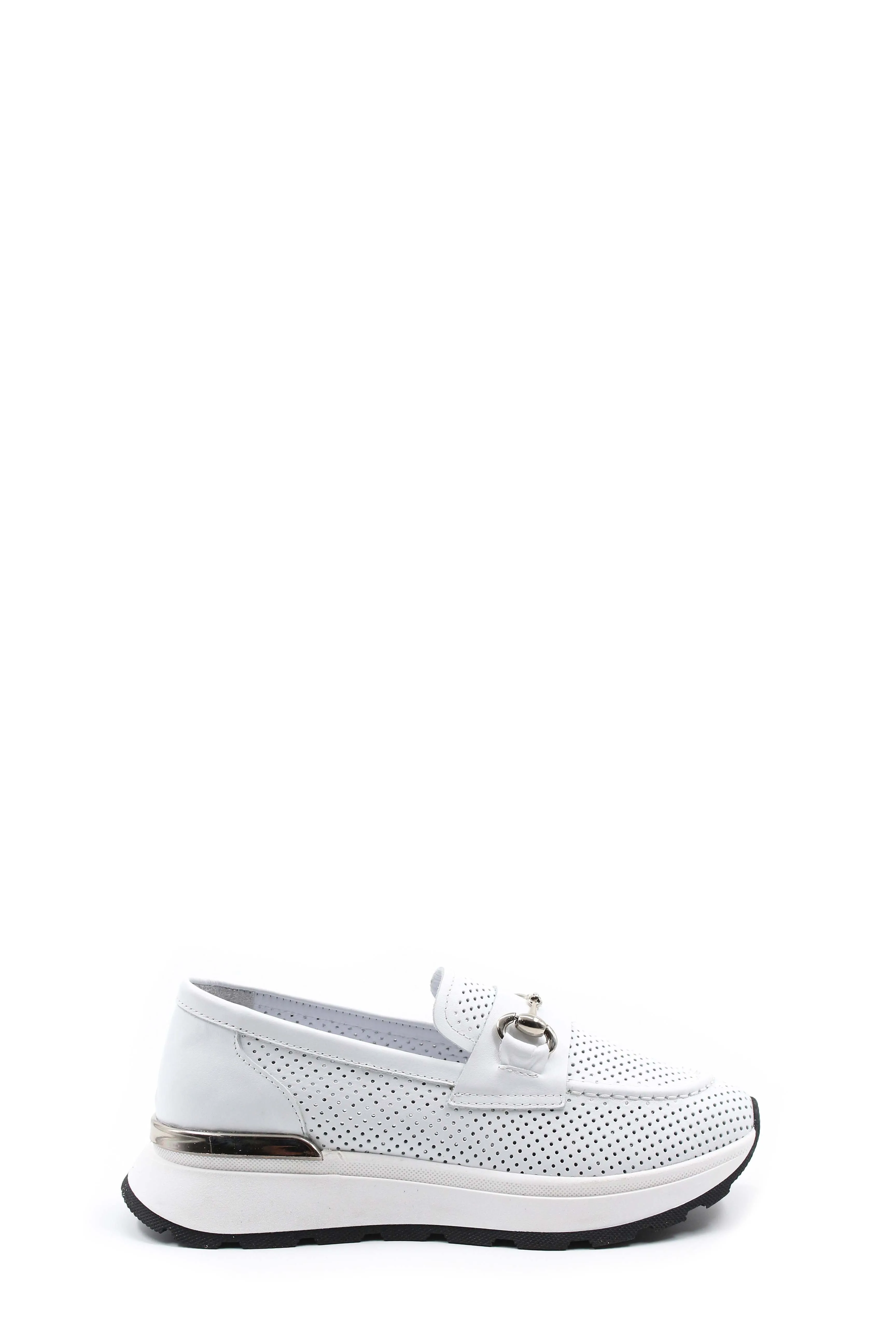 FST Genuine Leather Women's Casual Shoes 757ZA24021 White - Tracy