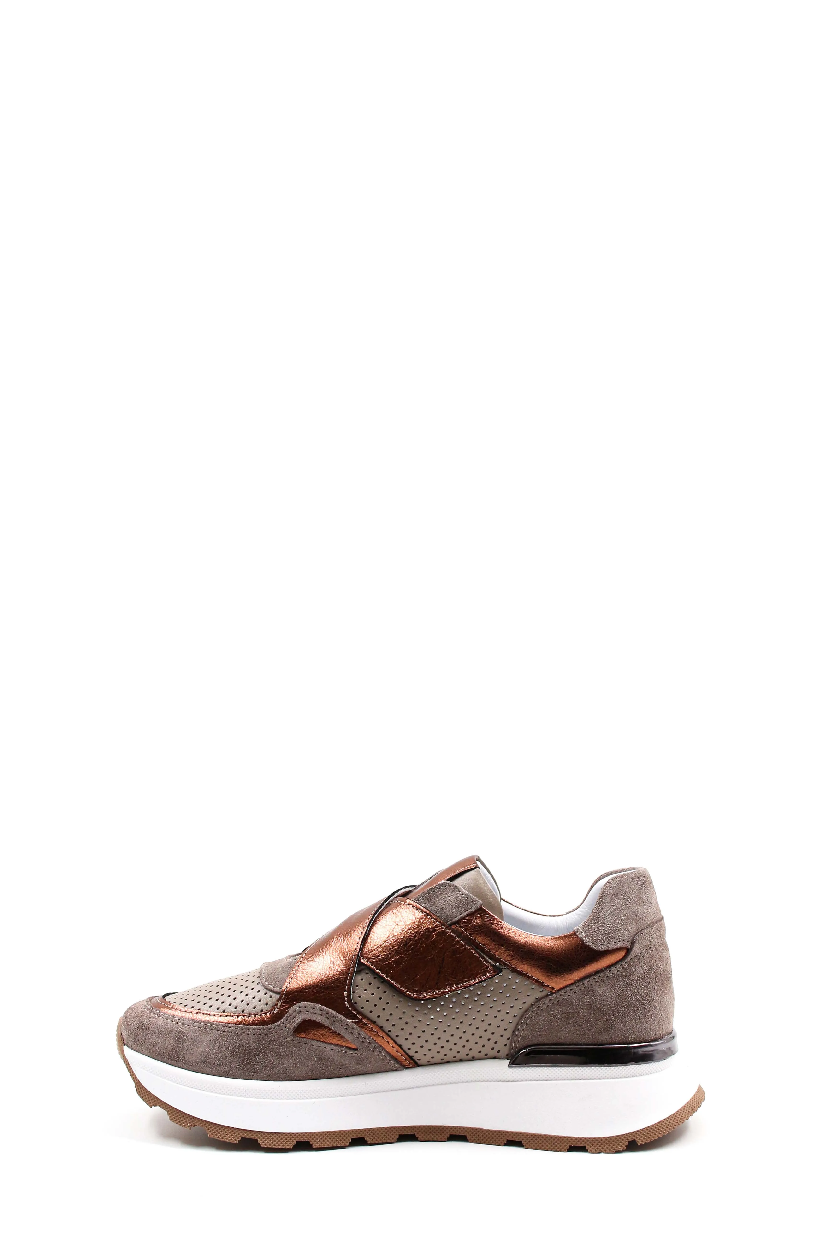 FST Genuine Leather Women's Casual Shoes 757ZA24048 BROWN COPPER - Beverly