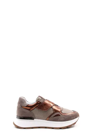 FST Genuine Leather Women's Casual Shoes 757ZA24048 BROWN COPPER - Beverly