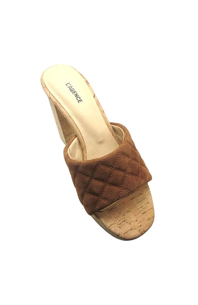 Gabriell Buckskin Suede Heel