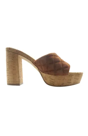 Gabriell Buckskin Suede Heel