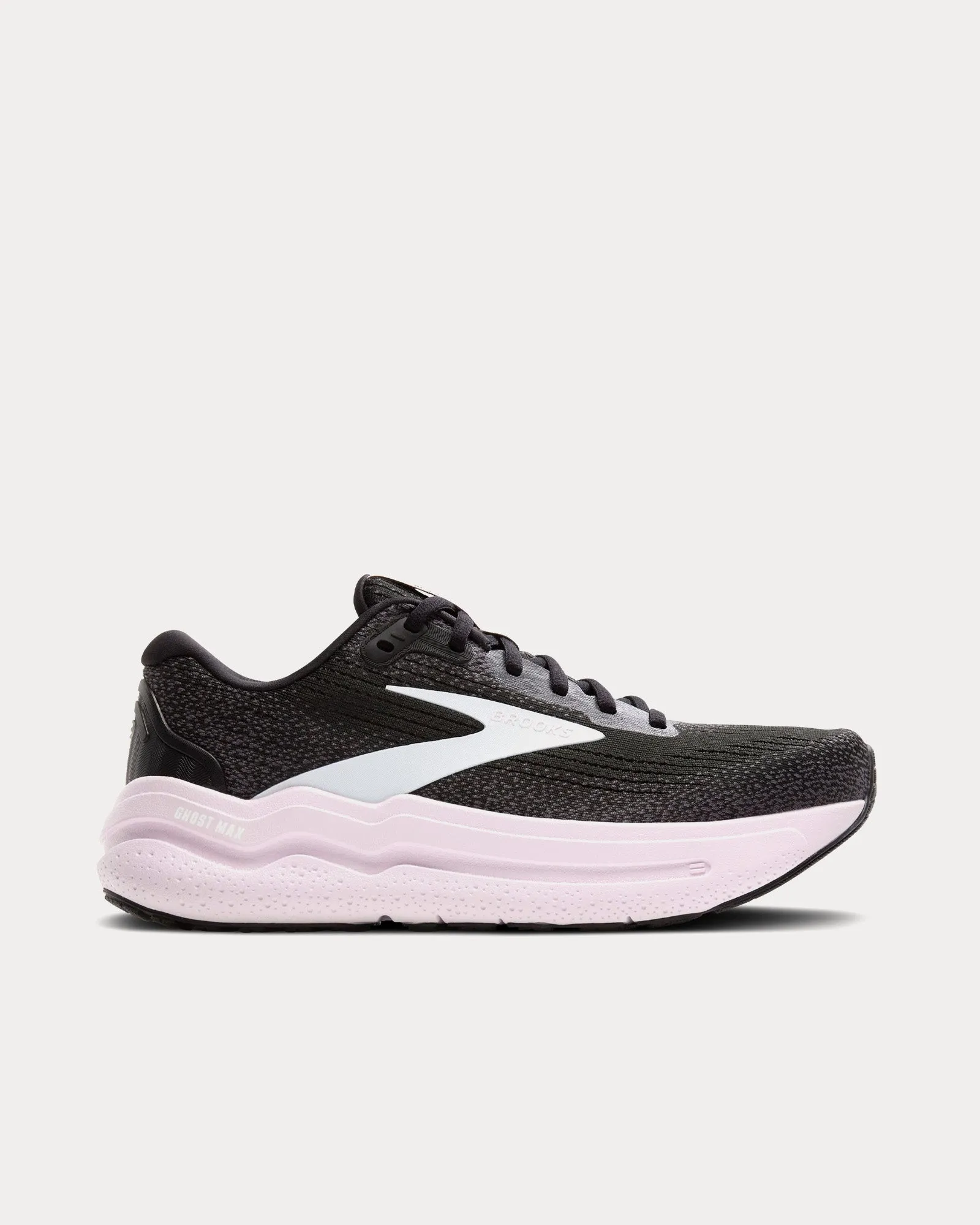 Ghost Max 2 Black / White / Orchid Ice Running Shoes