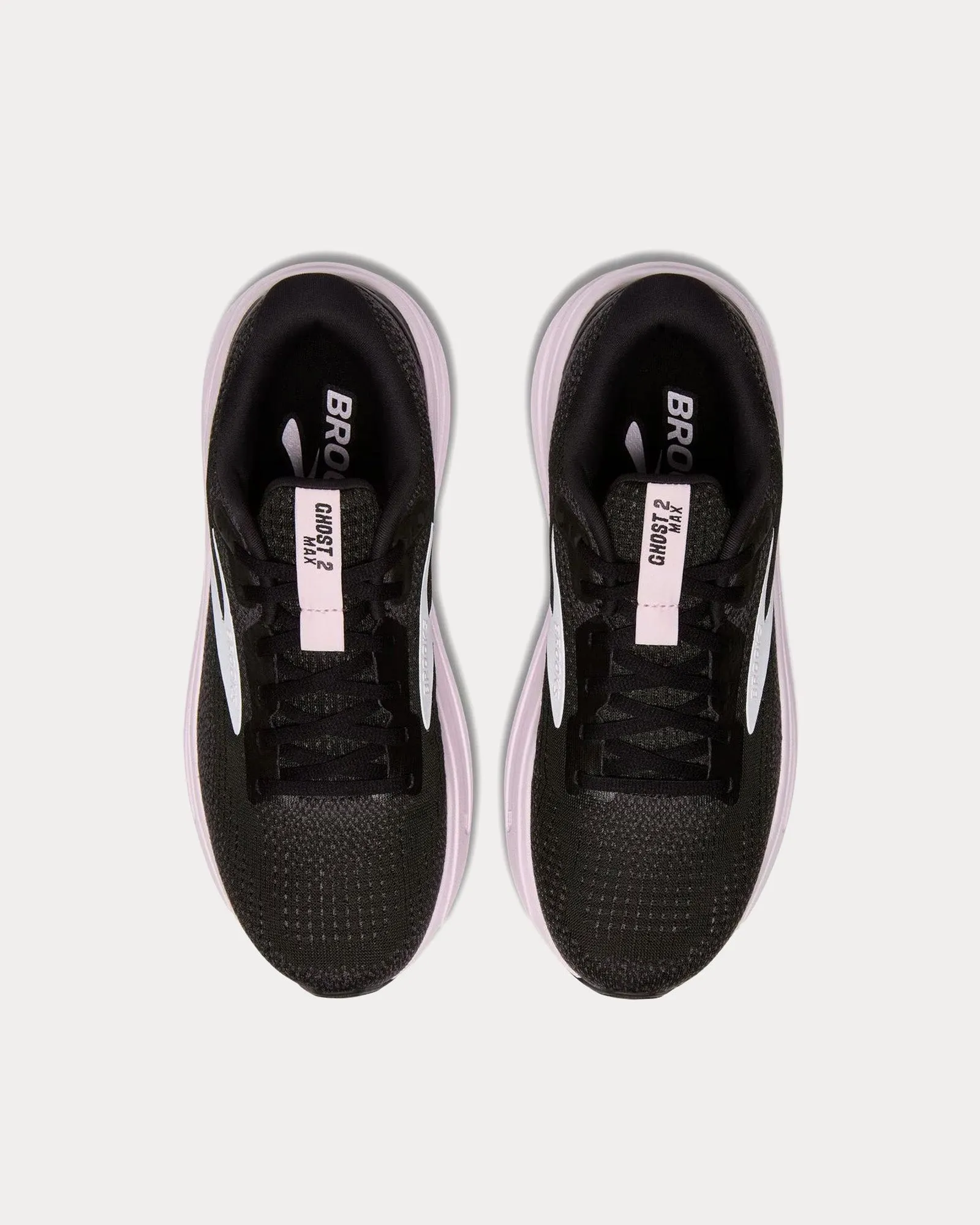 Ghost Max 2 Black / White / Orchid Ice Running Shoes