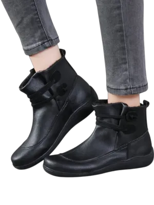 Harper Retro Mid-Calf Martin Boots