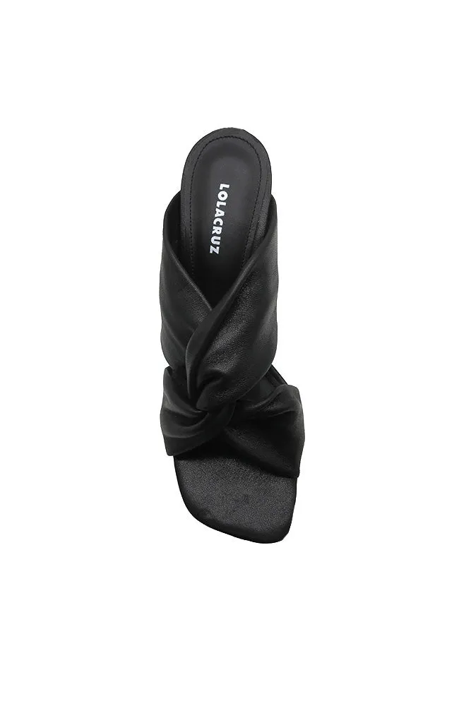 Heeled Twist Sandal