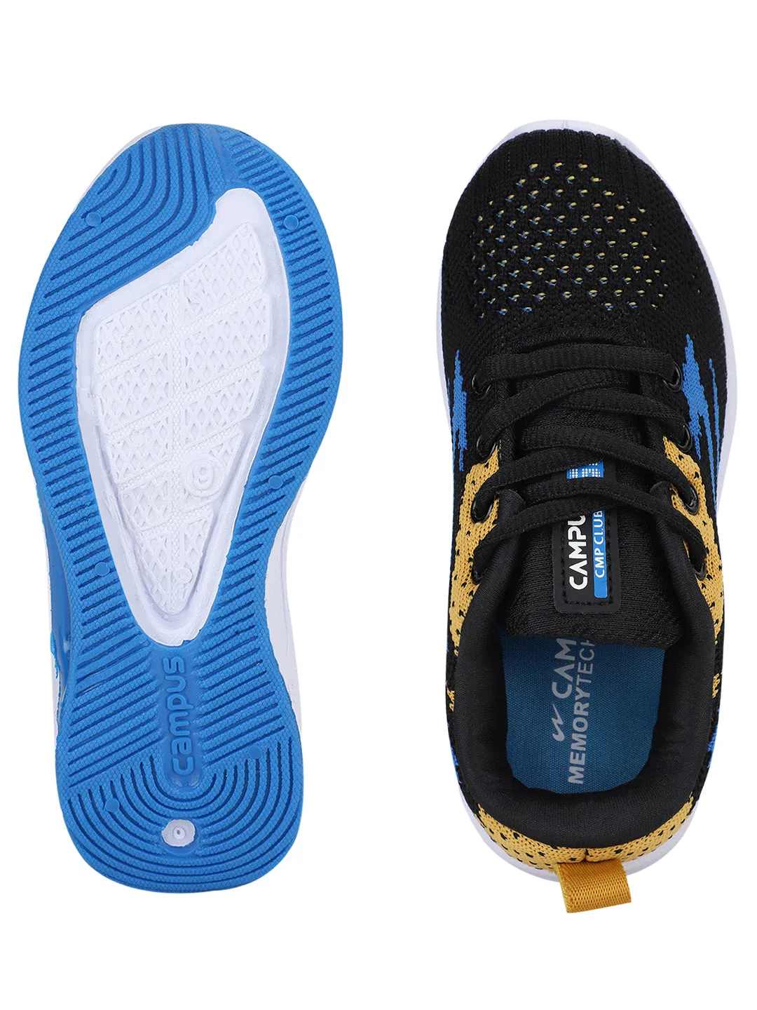 HM-507 Black Kid's Running Shoes