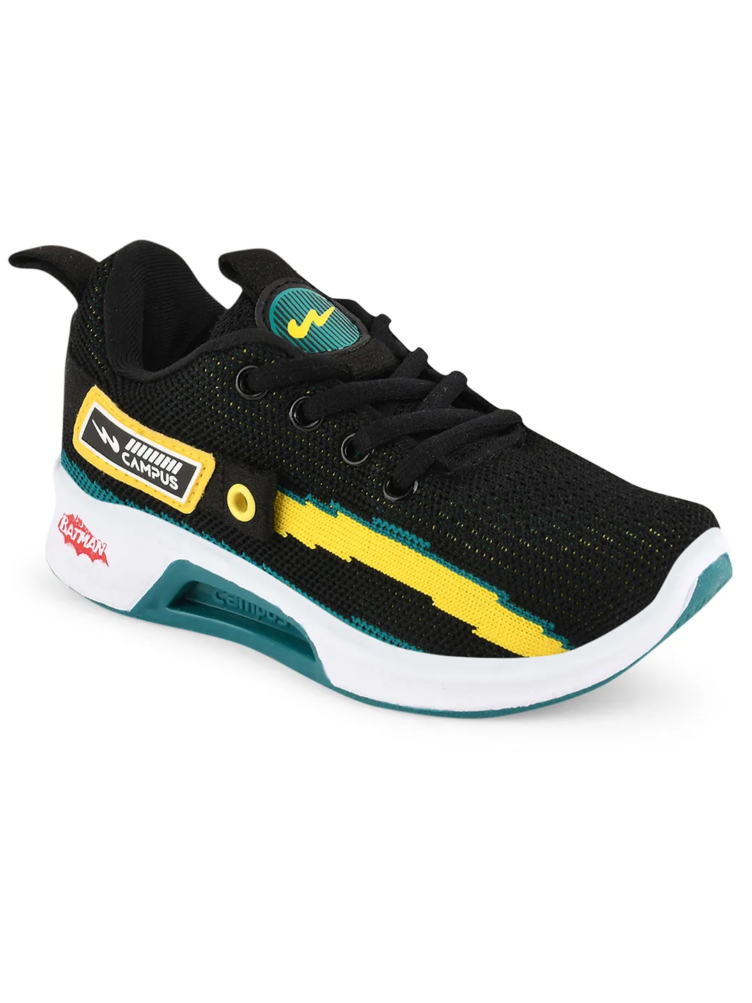 HM-601 Black Kid's Running Shoes