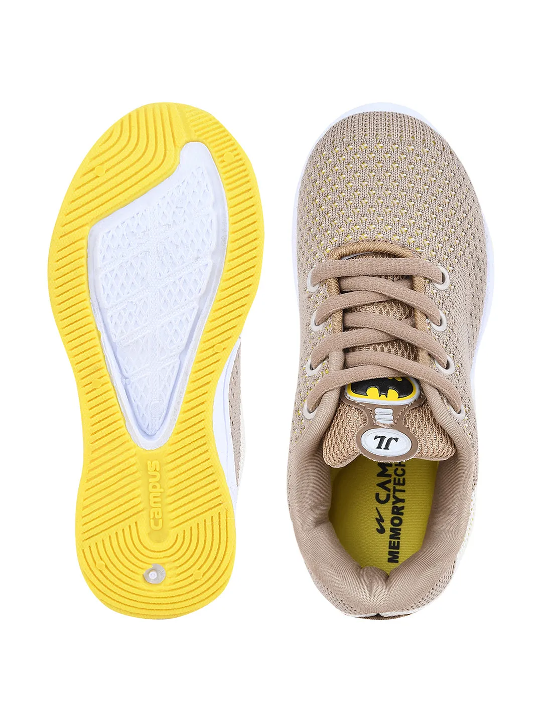 HM-602 Beige Kid's Running Shoes