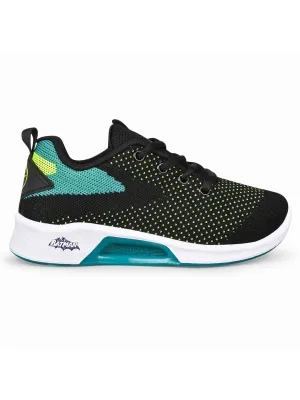 HM-602 Black Child Running Shoes