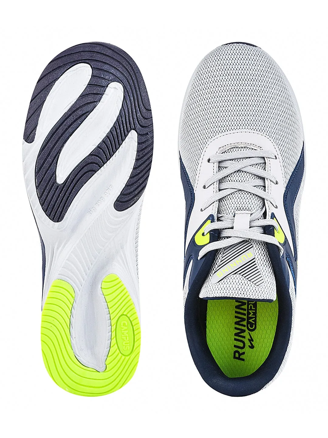 INDIC Grey Men's Running Shoes